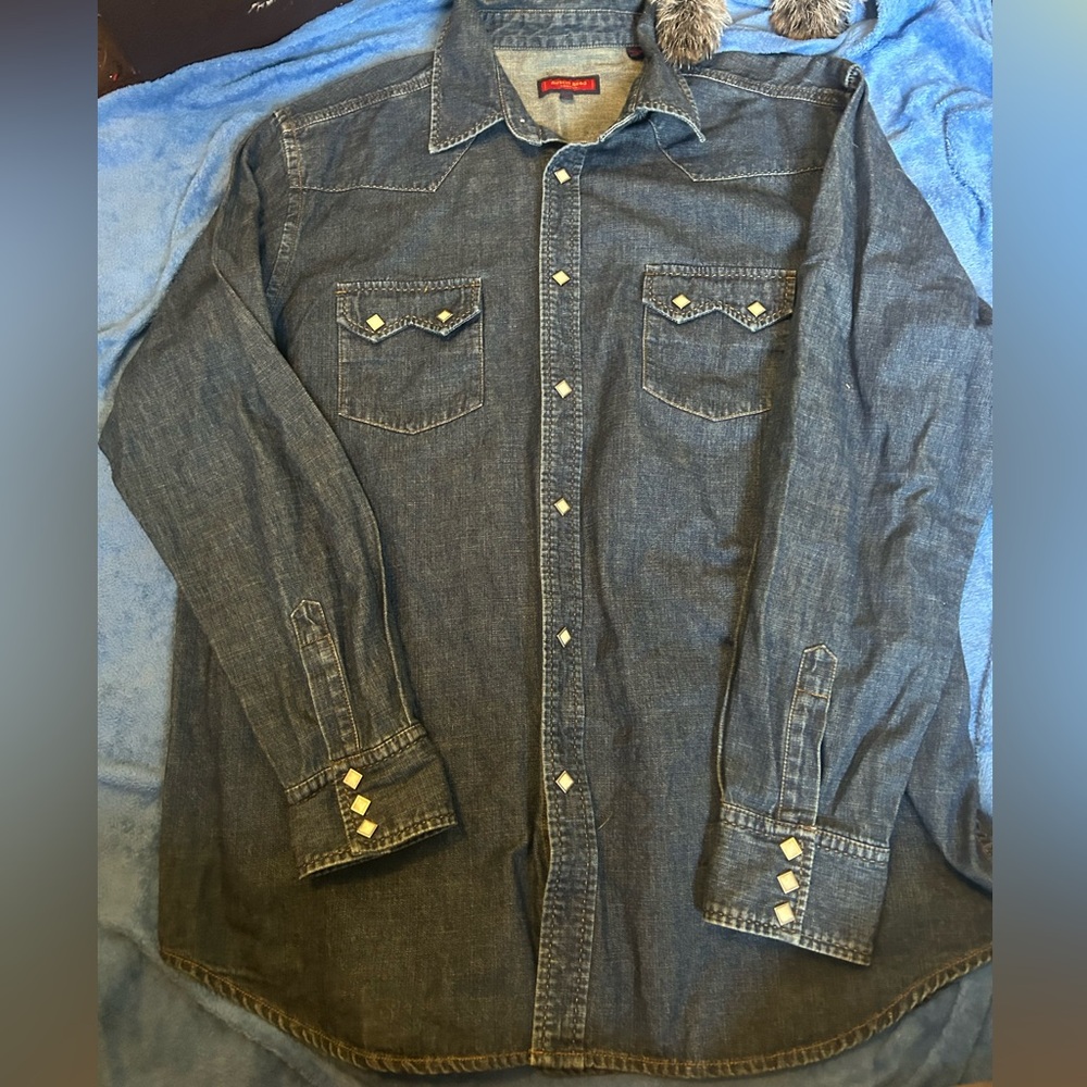 Austin Reed western denim shirt